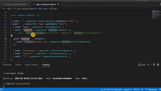 Part 47 :- Child/Nested Route in #angular15 | Angular 15 tutorials for beginners смотреть онлайн