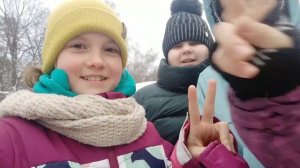 поездка с классом // оленья ферма, 6 часов в автобусе