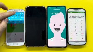 Incoming Call Samsung Galaxy S4 vs IPhone 11 vs Galaxy S4 vs Samsung A51