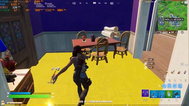 Fortnite - 120 FPS  Performance Mode  GT 1030  G4560  8GB RAM