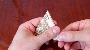? звезда ? Давида из купюры манигами .Оригами из денег. Как подарить деньги оригинально