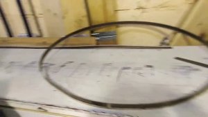 Измерение длинны петли ленточного полотна для лентопильного станка