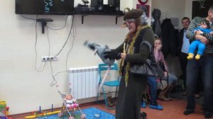 Шапокляк в детском центре "Бегемотик Тоша"