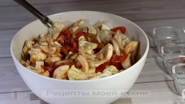 Быстрый и полезный ужин. Готовим запеченные овощи в духовке. Рецепты моей кухни