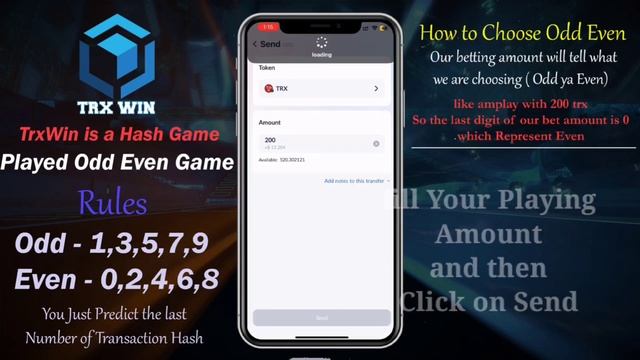 #trxwin How to Play Odd Even Game? Just predict last hash number. смотреть онлайн