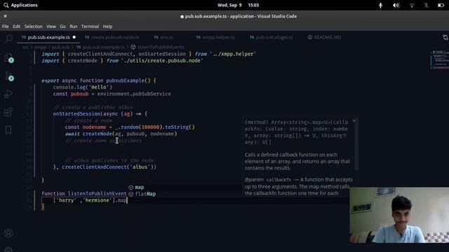 Ejabberd Server Practical Typescript example