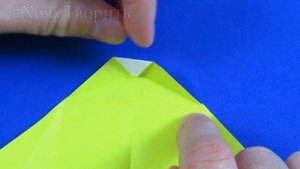 Как сделать рыбку из бумаги которая открывает рот - Говорящая оригами рыбка