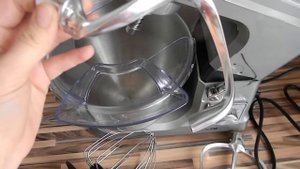 Обзор кухонного комбайна (тестомес)  с планетарным вращениям  Clatronic KM 3647/ Планетарный миксер
