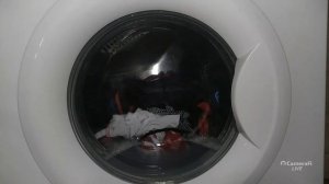 Стирка небольшого количества белья // LG WD-80490S