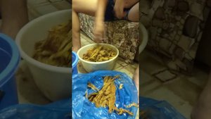 Табак. Удаление жилки и ферментация!