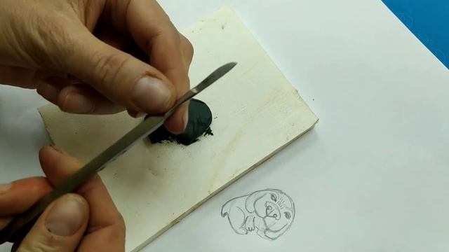 Создание керамической броши методом формования в гипсе. Урок 1.