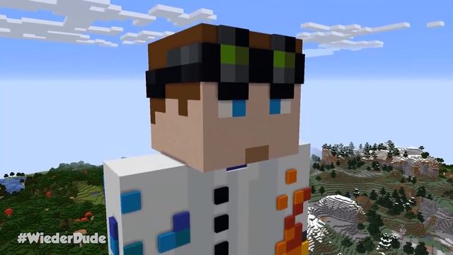 Minecraft NOOB vs PRO vs HACKER: WIEDERDUDE STATUE HOUSE BUILD CHALLENGE in Minecraft / Animation смотреть онлайн