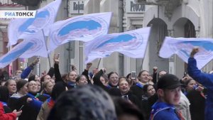 Нас тысячи, мы идем: студенческое шествие в честь 420-летия Томска