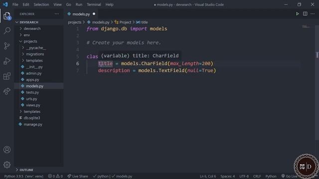 Python Django - Models & Admin Panel