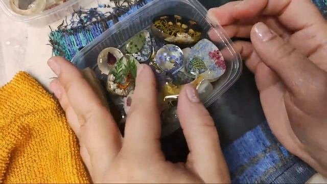 Шлифовка изделий из ювелирной смолы