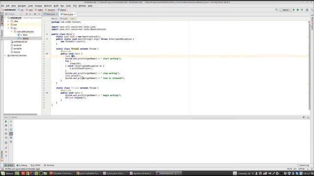 Урок по Java 77: Многопоточность 12: TryLock смотреть онлайн