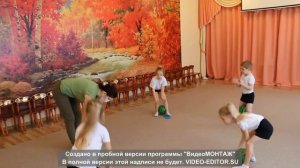 Дополнительное образование в детском саду "Ритмопластика" Старшая группа.