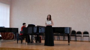 Круглова Ксения. Пановка. Вокализ №20. Академический концерт. СККИ.