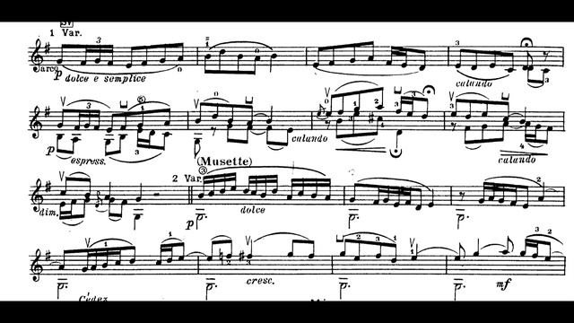 Eugène Ysaÿe - Sonata No. 2 for Violin, Op. 27 (1923) [Score-Video] смотреть онлайн
