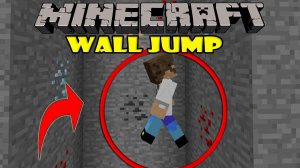 ПРЫЖКИ ПО СТЕНАМ В МАЙНКРАФТ! WALL PARKOUL MOD! MINECRAFT!