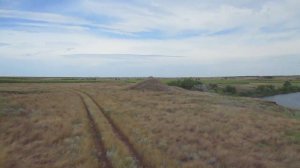 Опустевший хутор Калмыцкий (Kalmykenberg), Марксовский район.