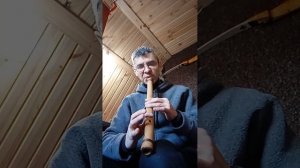 Как играть восточную мелодию на флейте.Часть 1