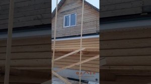 Внешняя отделка. Подшиваем карнизы с фронтонной стороны