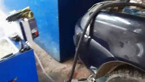 Чистка промывка ремонт замена радиатора печки на  автомобиле  Дэу Нексия