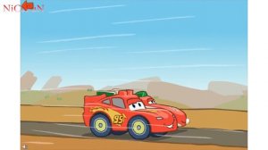 Мультфильм  Тачки молния Маккуин против Франческо Бернулли финальной гонке!