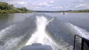 jetpac водомет на реке Оке . Rusboat 85 дизель!!!!