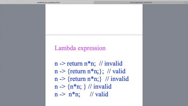 Java8 Lambda Expression - Part2