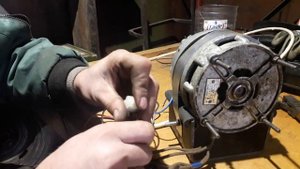 Riga17 запускаю двигатель без конденсатора