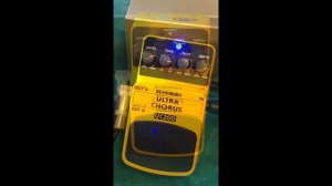 Behringer Ultra Chorus UC200 Demo