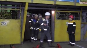 Сдача в эксплуатацию очистного забоя № 175 2-й блок шахты "Степная" ДТЭК