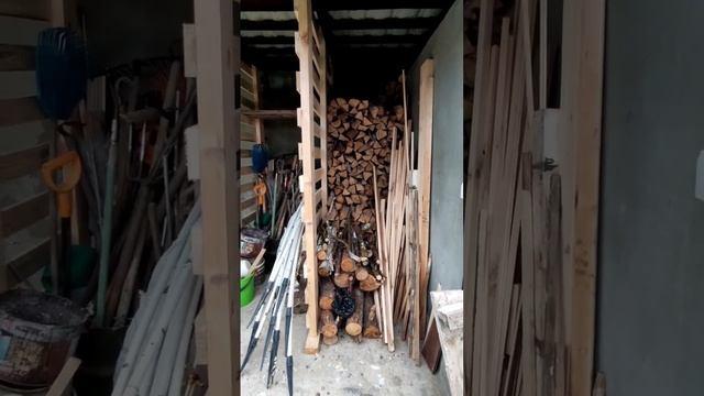 #Дровник своими руками# Дровник за минуту.#Идеи для дровника# смотреть онлайн