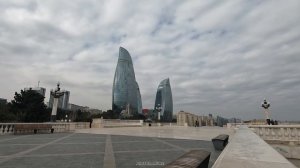 [4K]  Highland park in Baku