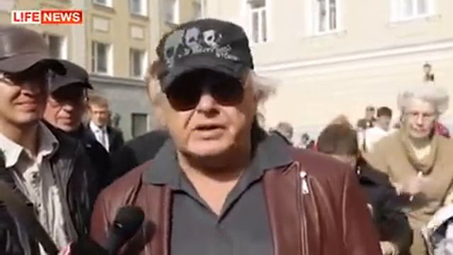 Пикет у мэрии Москвы.