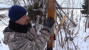 ЛЫЖИ ОХОТНИЧЬИ С КАМУСОМ / ОБЗОР САМОДЕЛЬНЫХ ЛЫЖ.