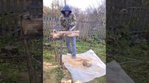 При способа для пилки дров