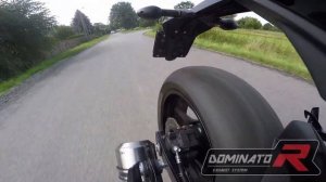 Suzuki GSX-S 750 2017 ? Pure Sound  ? Dominator Exhaust ? Loud Ride & Flyby ??  ⚡