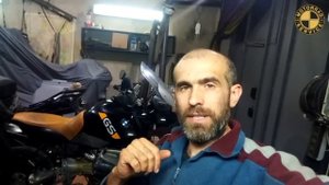 RU Передняя вилка мотоцикла bmw r1150gs, ремонт и обслуживание.