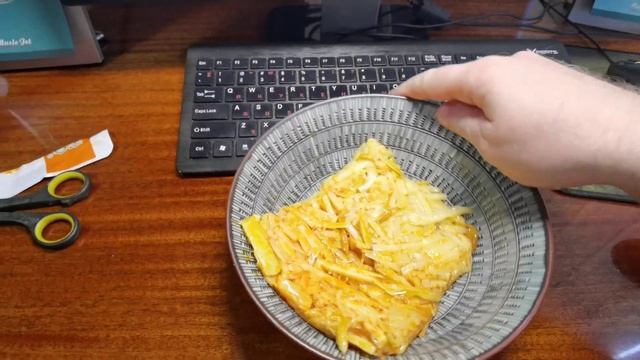 Салат из лотоса с грибами эноки и побегами бамбука от "Bao Shi" - GINGUCUISUN. Обзор. смотреть онлайн