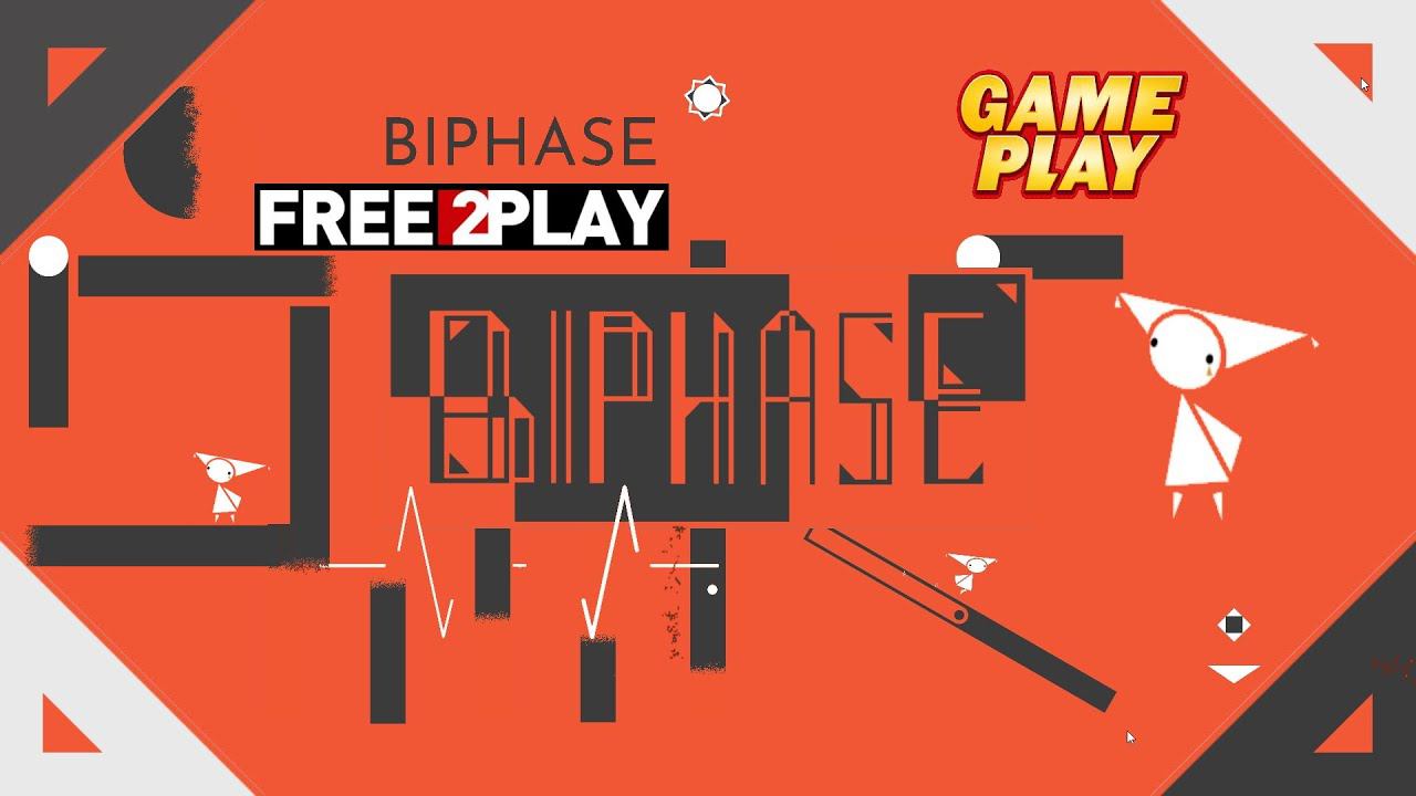 Biphase ★ Gameplay ★ PC Steam [ Free to Play ] 2D logical platformer game 2021 ★ HD 1080p60FPS