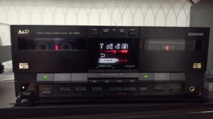 A&D/Akai GX-W830 кассетная дека, двух кассетная реверсная