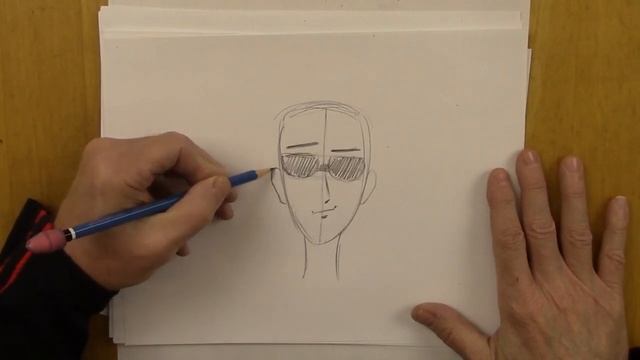 HOW TO DRAW A CARTOON FACE - FOR BEGINNERS! смотреть онлайн