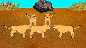Lazy lion has changedㅣanimals story for kidsㅣCoCosToy