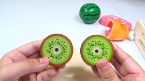 Fun Learning Names of Fruits, Vegetables & Food with Magnetic Wooden Toys Fun Education For Kids