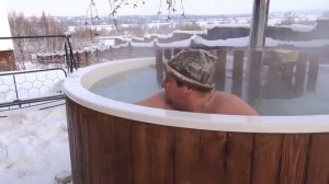 Обзор японской бани фурако AltWood с композитной вставкой от компании РосПар