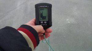 Практик ЭР-6 Pro2 работает сквозь лёд.