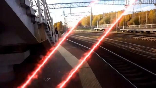 Поезд нр 7938 Москва-Тверь "Ласточка" и электропоезд ЭТ2М-118 Тверь-Москва в Юбилейной окраске. смотреть онлайн